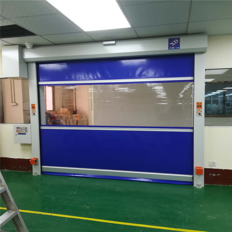 2022新款环保工业型快速卷帘门 防尘车间专用快速门